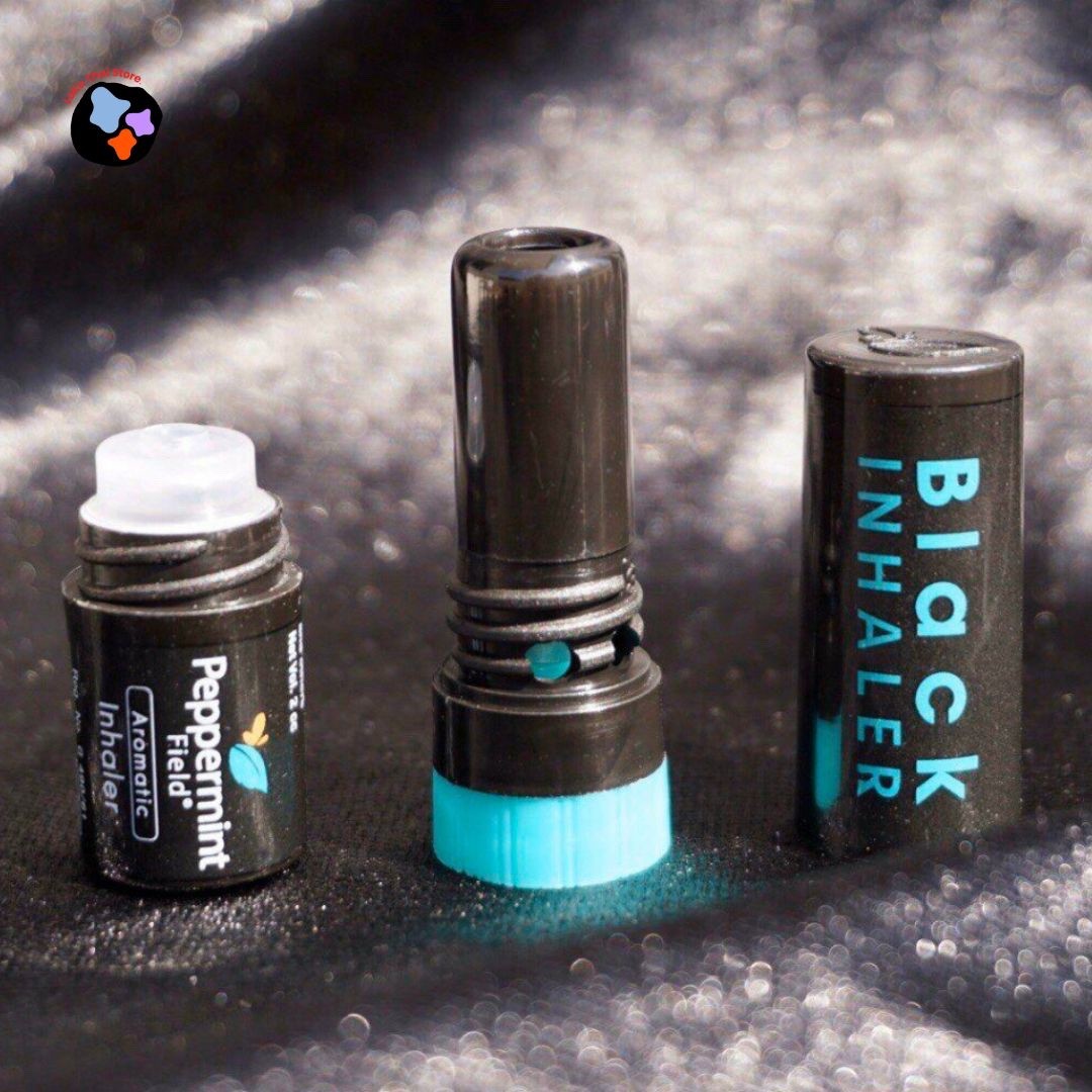 Peppermint Field Black Inhaler Thai Herbal 1 Pc