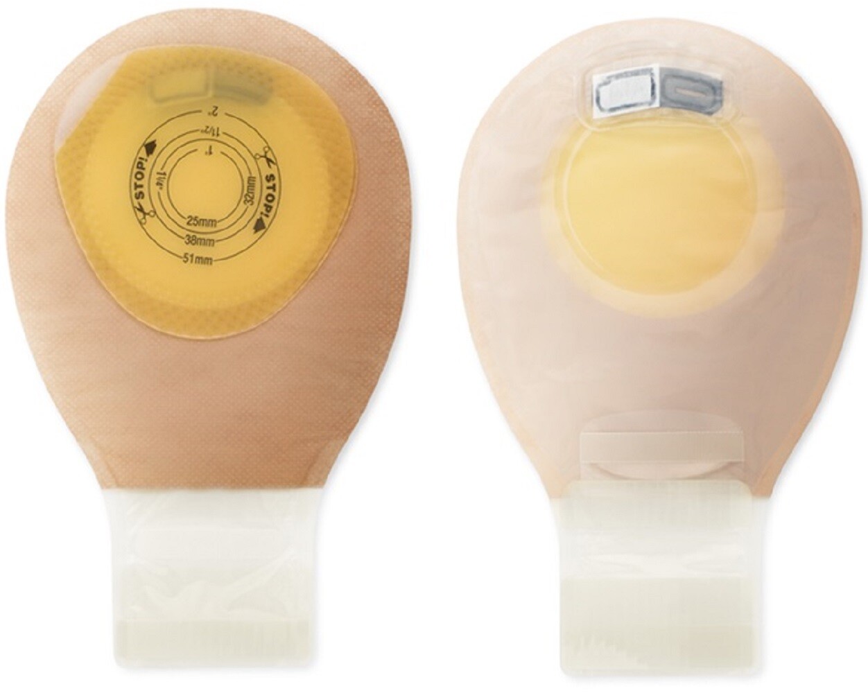Hollister Pouchkins Drainable Pediatric One-Piece Ostomy Pouch – Flat Barrier