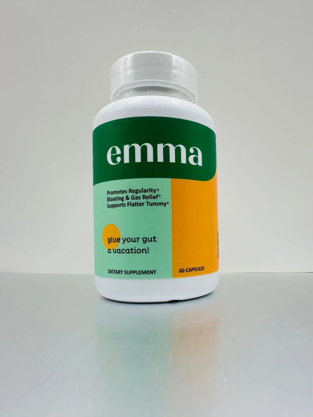 Emma Gut Health Supplement – 60 Cap -Relief from Gas & Bloating