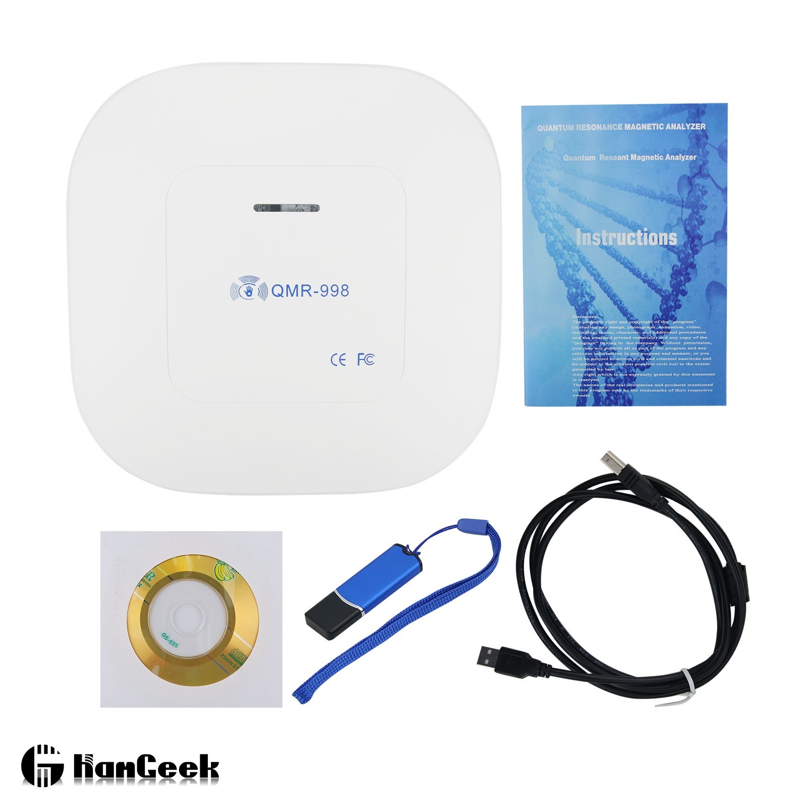 QMR-998 Quantum Resonance Magnetic Analyzer Set Body Analyzer w/ 52 Reports