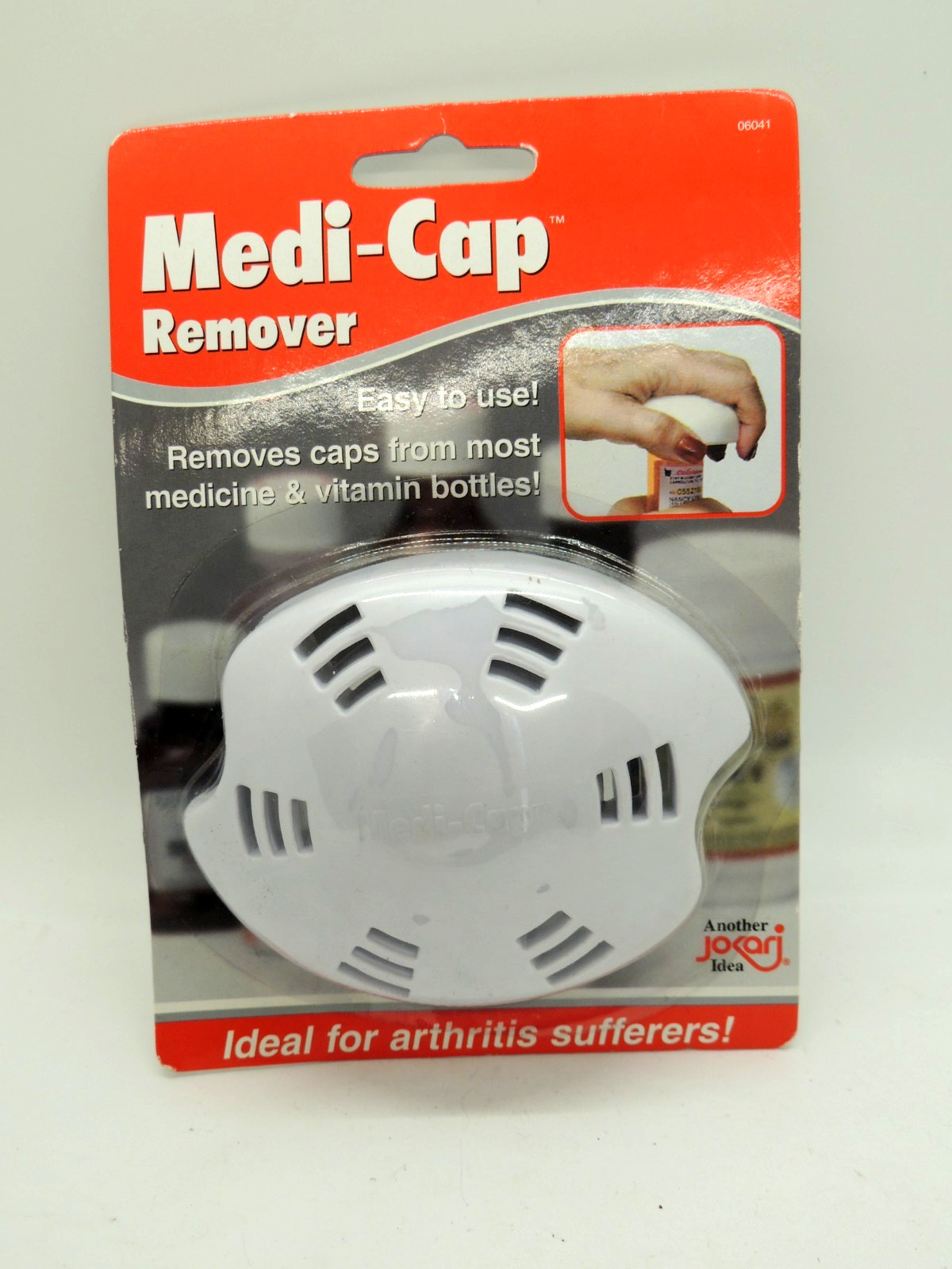 Jokari Medi-Cap Remover for Most Medicine/Vitamin Bottles NEW Easy To Use