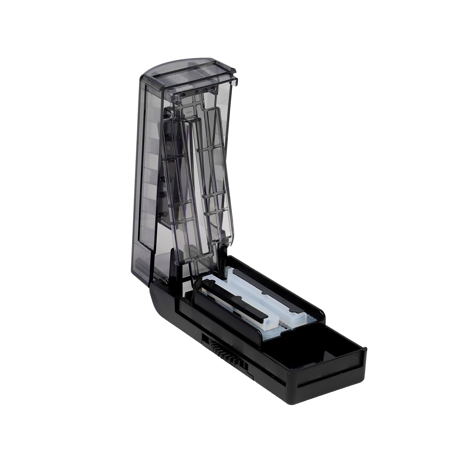 Sneovvin Multiple Pill Cutter for Small or Tiny Pills, Adjustable Black