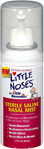 Little Noses Non-Medicated Sterile Saline Nasal Mist 2 Oz