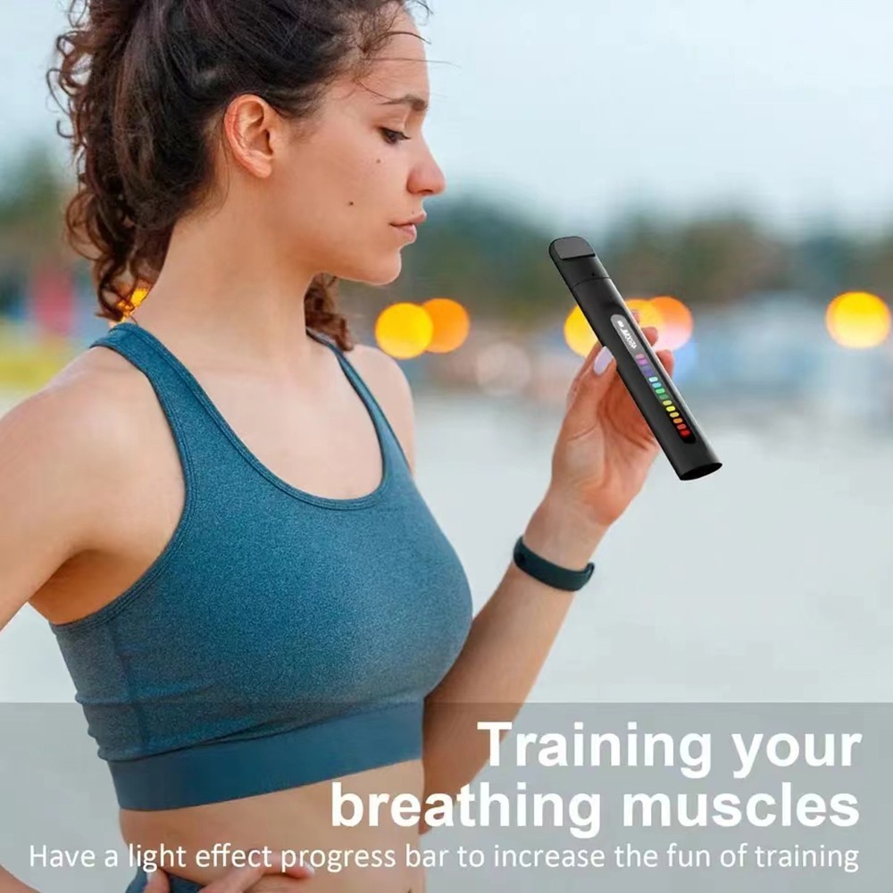 Intelligent Lung Capacity Trainer, An Exercise Device with Breathing Function