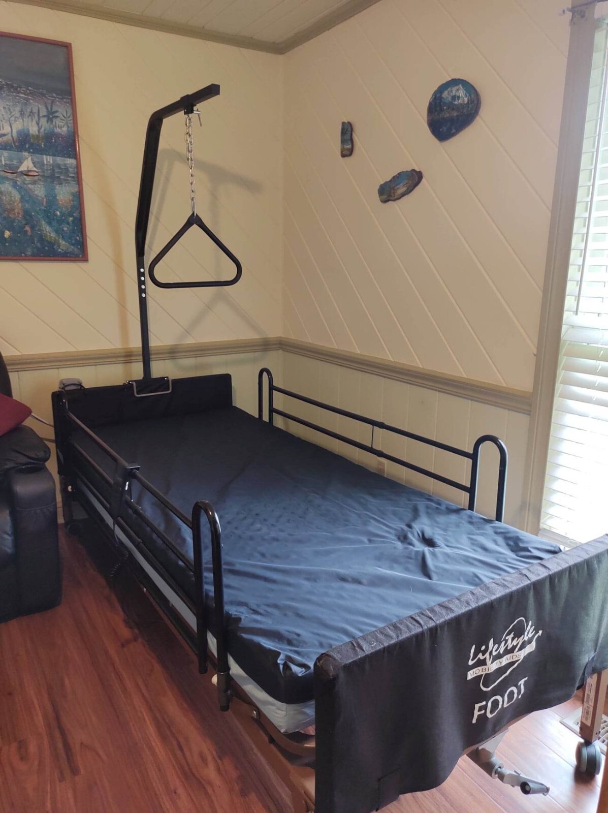 Lumex Versa-Helper Overhead Bed Trapeze Bar Hospital & Medical Transfer Assis…