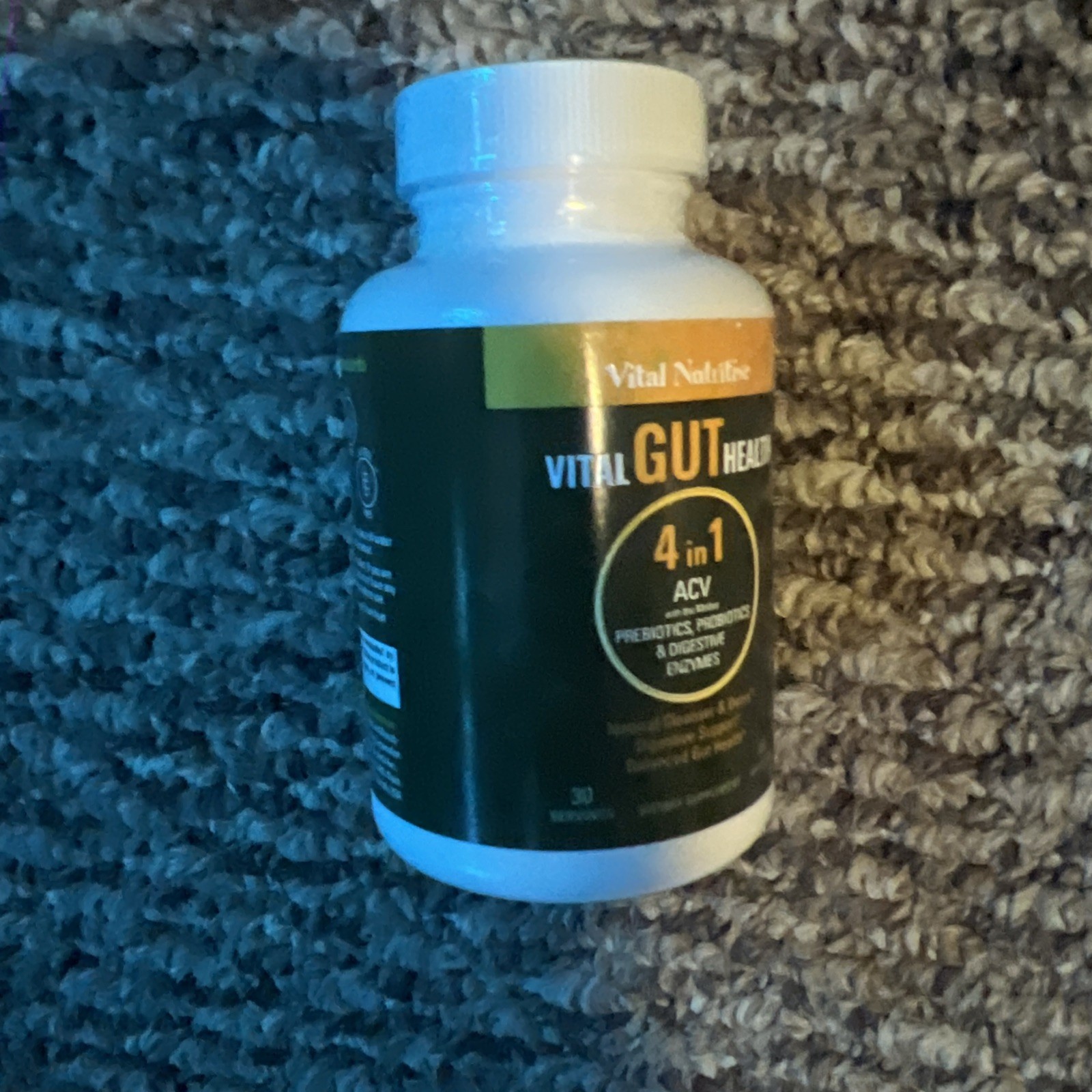 Gut Health 4in1 Formula Apple Cider Vinegar Prebiotics Probiotics 30ct Vital