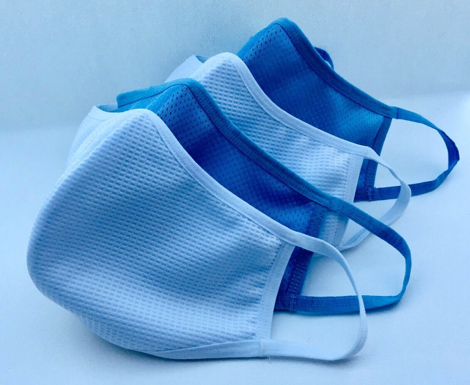 Adult Comfort Face Mask: Cotton Knit or Woven Lace Washable Breathe 2 or 4-Piece