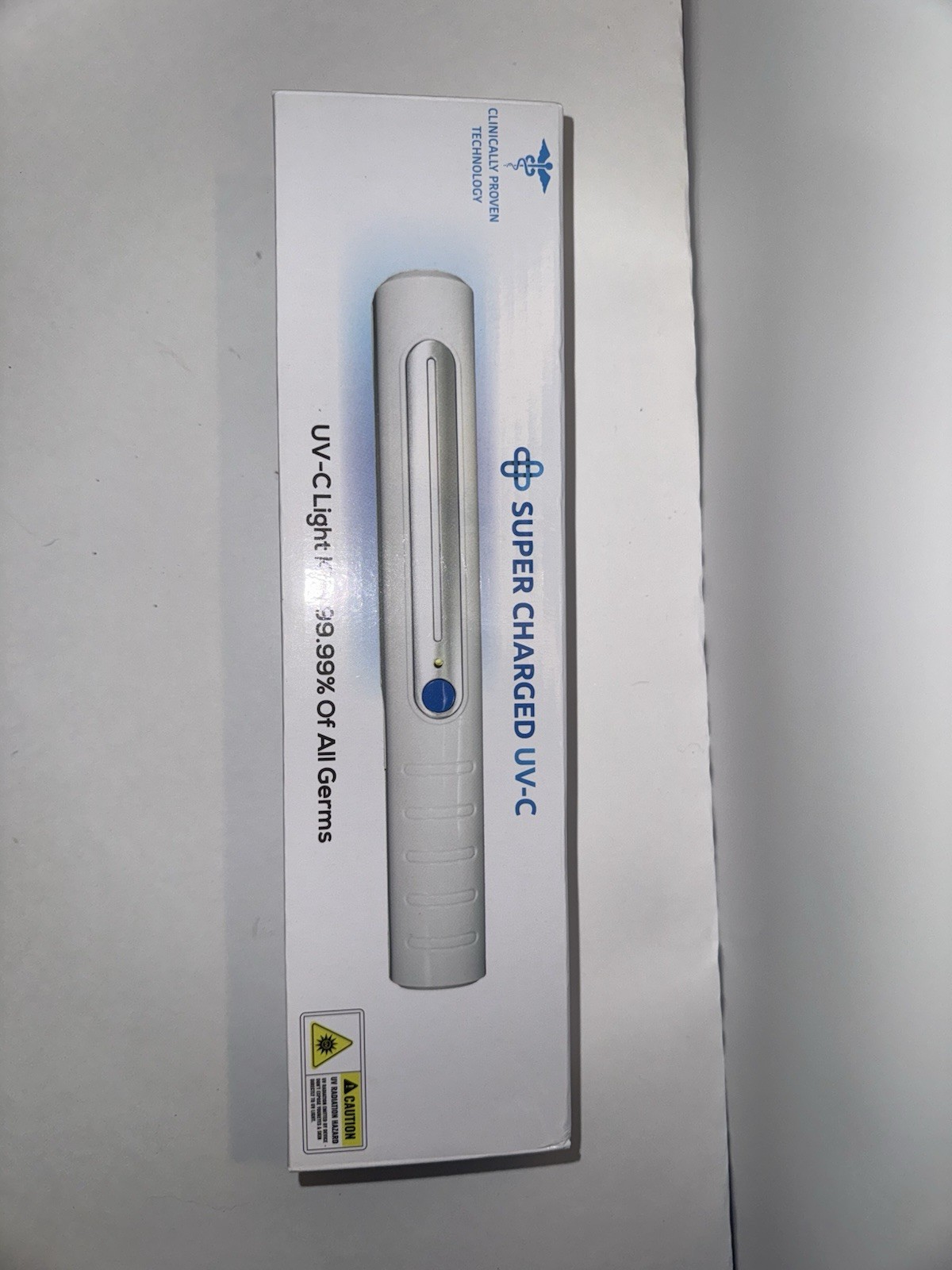 Handheld Super Charged UV-C Light KILL 99.99% ALL GERMS. Tested Works READ