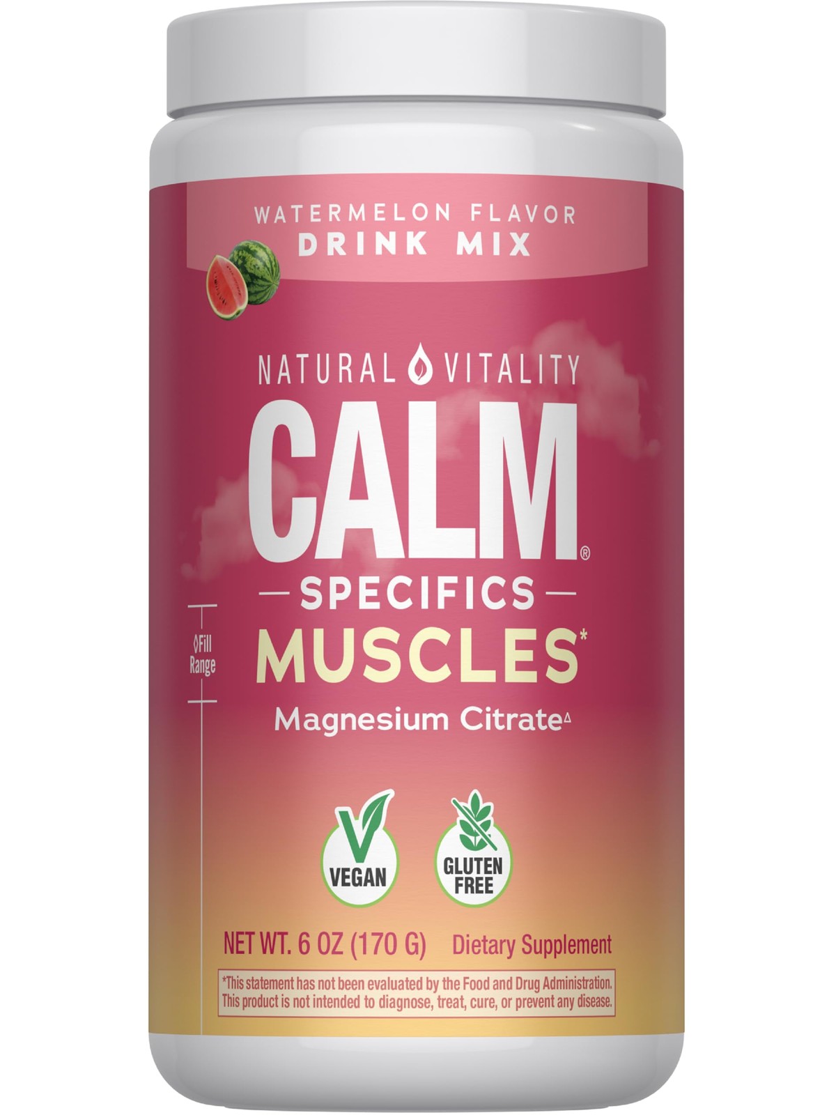 Muscle Relaxation Powder Watermelon Flavored Natural Vitality Calm Muscles