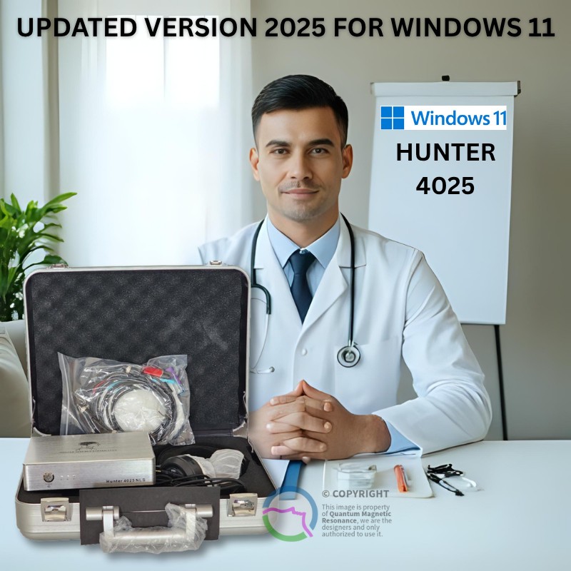 Hunter 4025 NLS Metapathia GR Bioresonancia 25D Sistema 2024 Meta-Terapia Aura