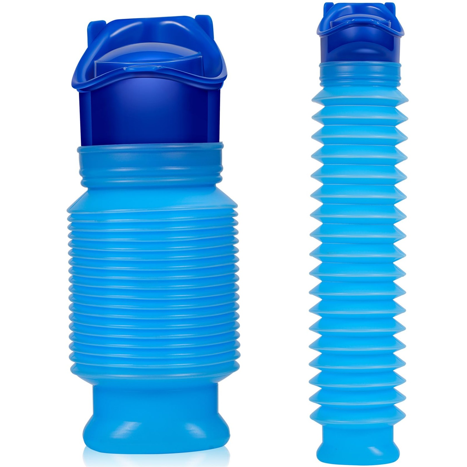 NUOOO Emergency Toilet Portable Potty Pee Bottles for Male Female Small, BLUE