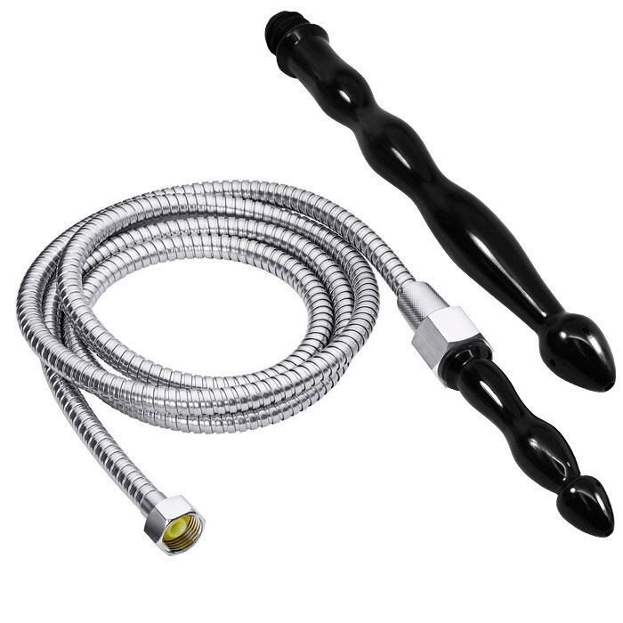 Cloud 9 Fresh Anal Douche Enema Premium Shower Kit with 2 Tips and Hose