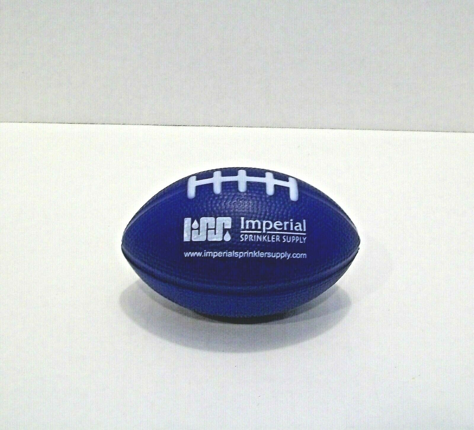 Dark Blue Football Shaped Stress Ball Athlete Coach Novelty W@W!
