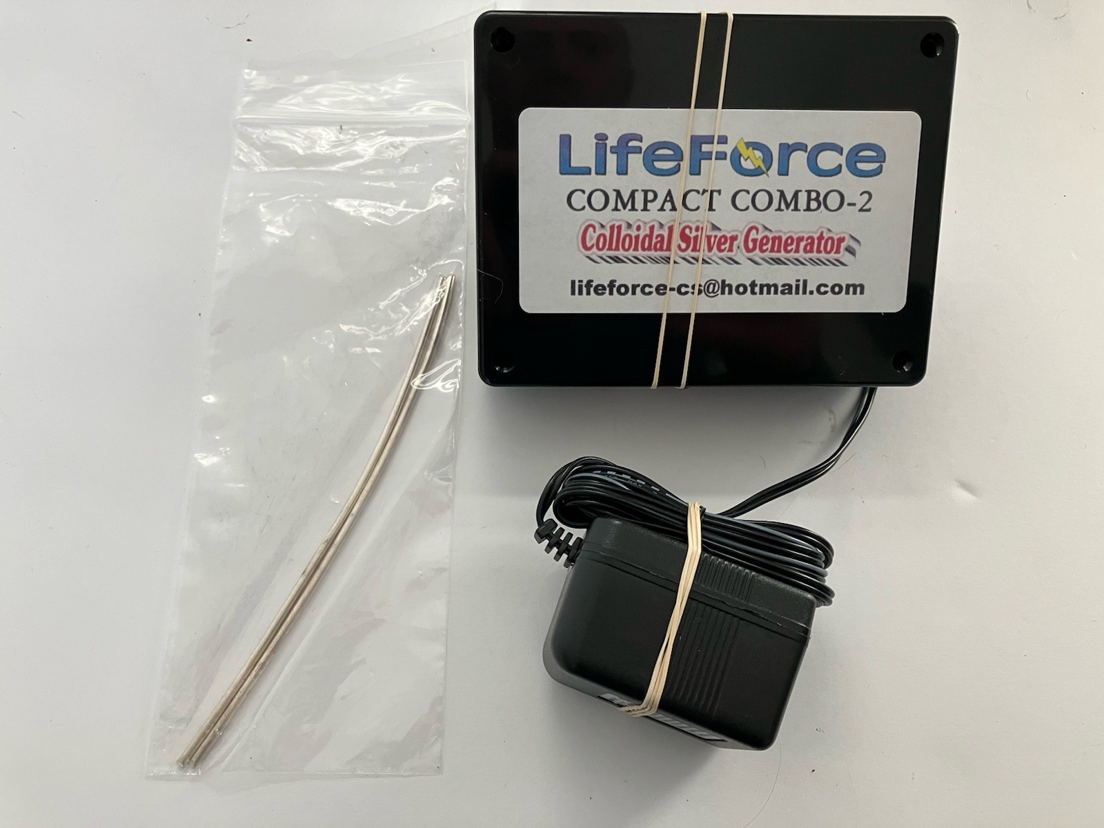 Compact COMBO-2 Basic Colloidal Silver Generator by LifeForce Devices