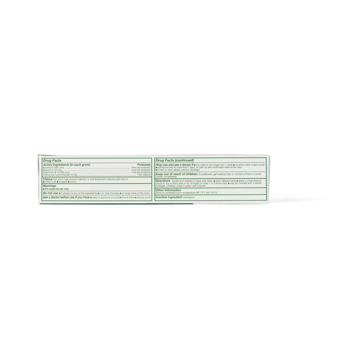 CURAD Triple Antibiotic Plus Pain Relief Ointment, 1 oz. Tube, Each