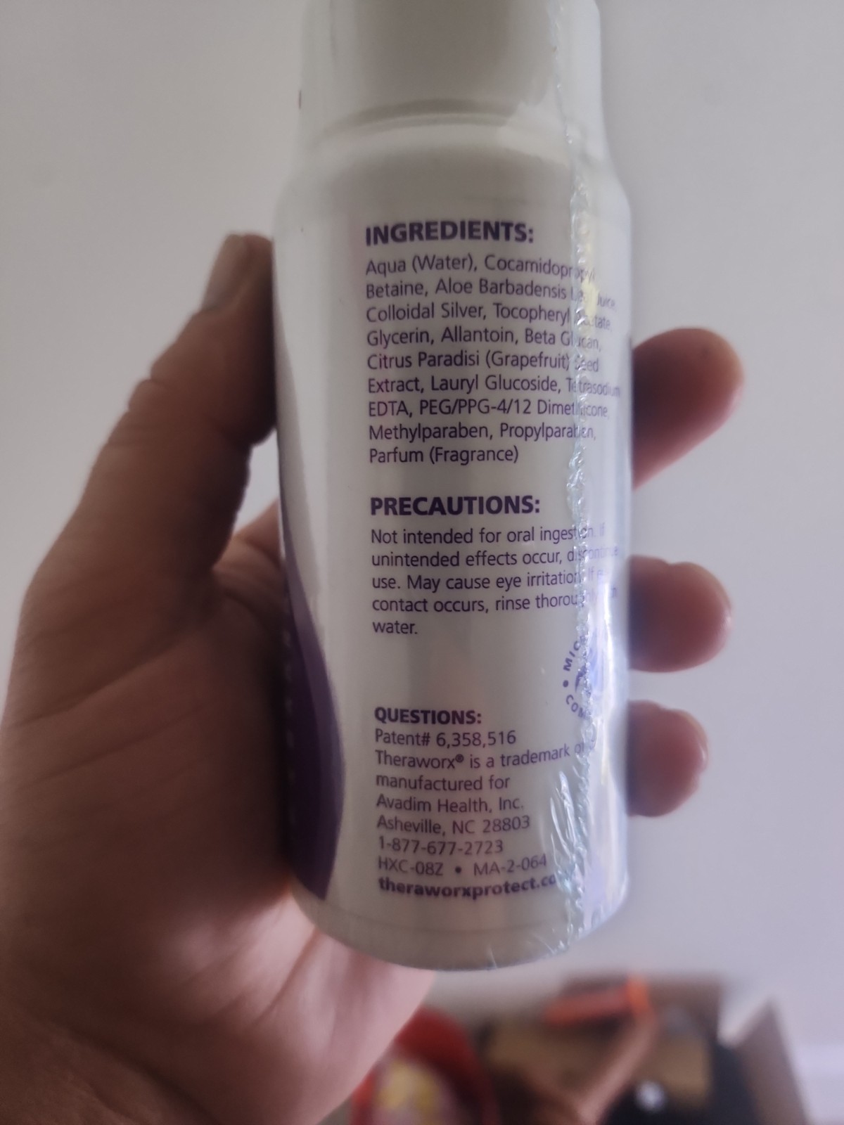 Lot of 2 – Theraworx Protect Advanced Hygiene and Barrier System Foam 7.1 Oz