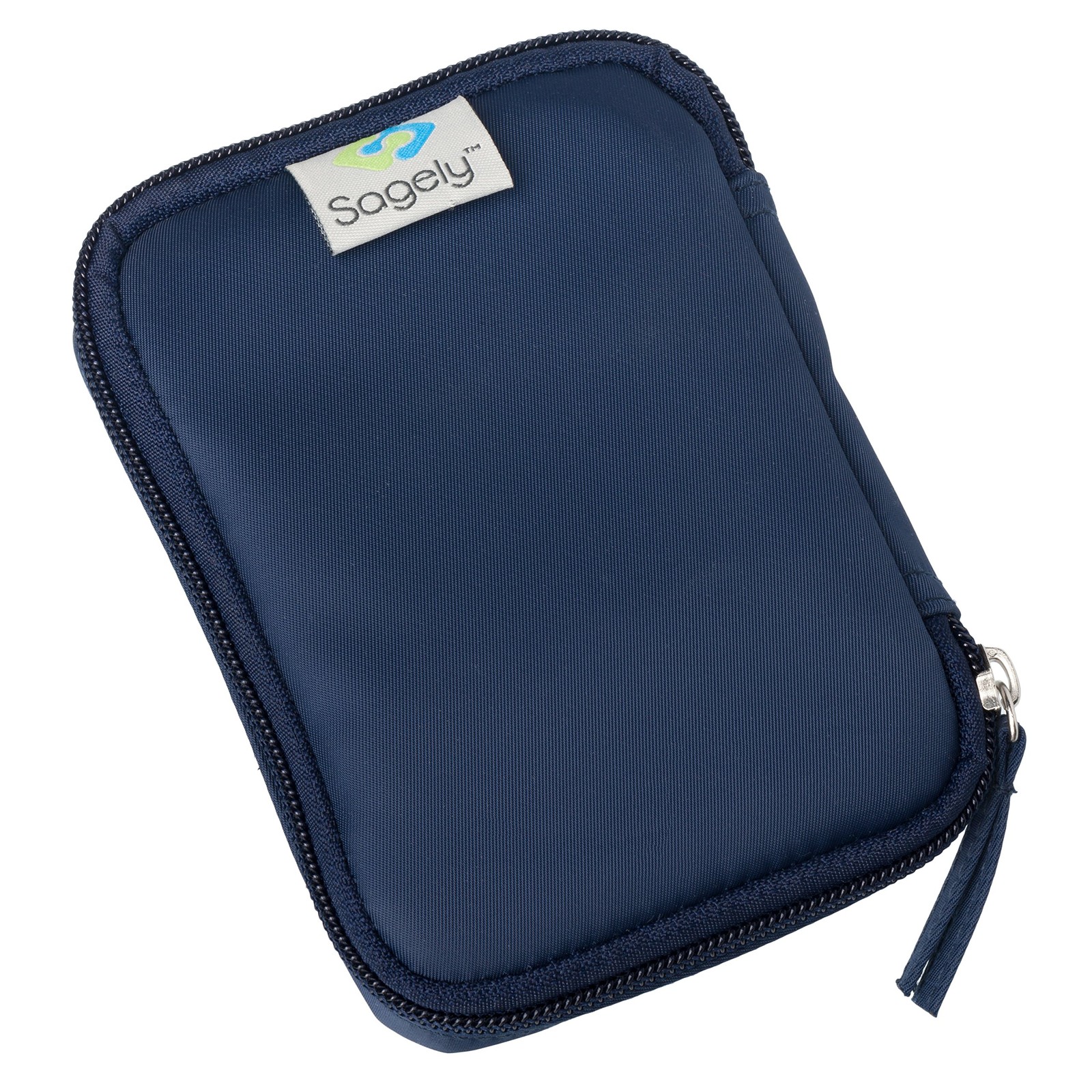 Sagely Navy Weekend Travel Portable Medicine Pouch 13.5 Inch L x 4 W 2, Black