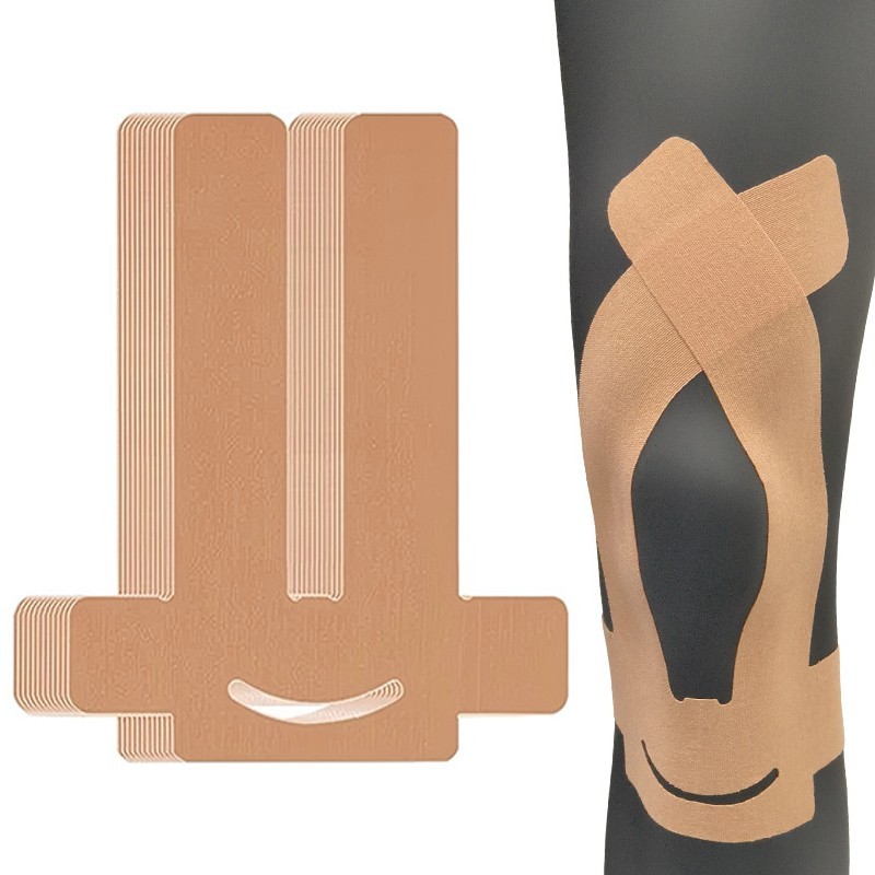 24pcs Kinesiology Tape for Knees, Knee Support Pain Relief Athletic Tape