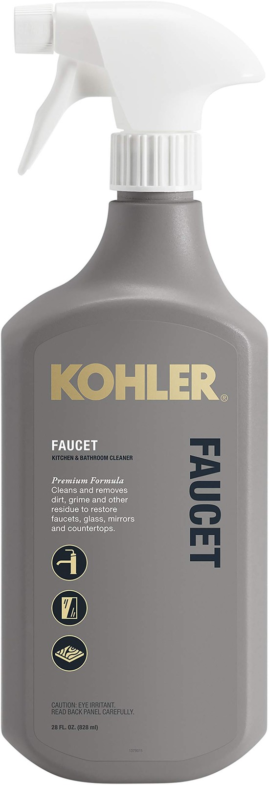 Cleaner 28 FL Oz Streak Free Ammonia Alcohol KOHLER Faucet EC23723-NA Kitchen