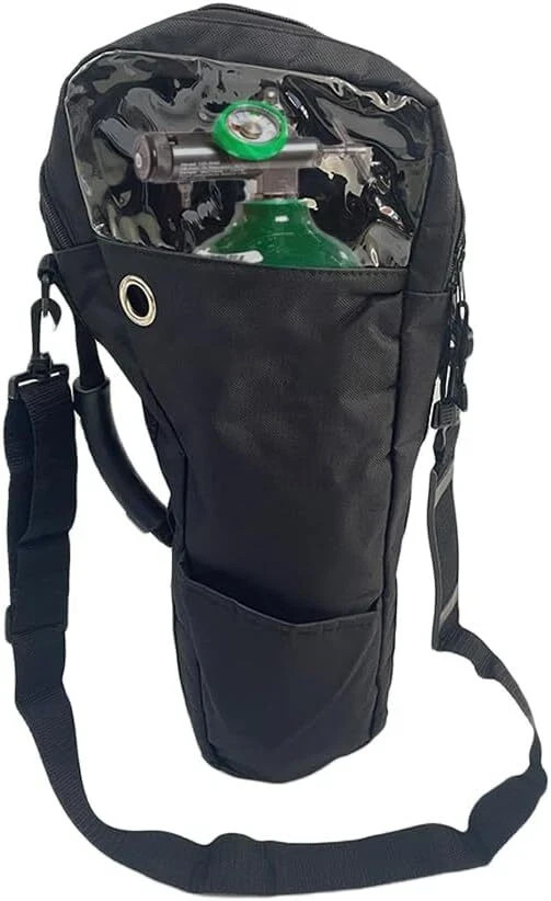 Oxygen Tank Shoulder Bag Portable Cylinder Holder Bag Carrier Pouch Accessories