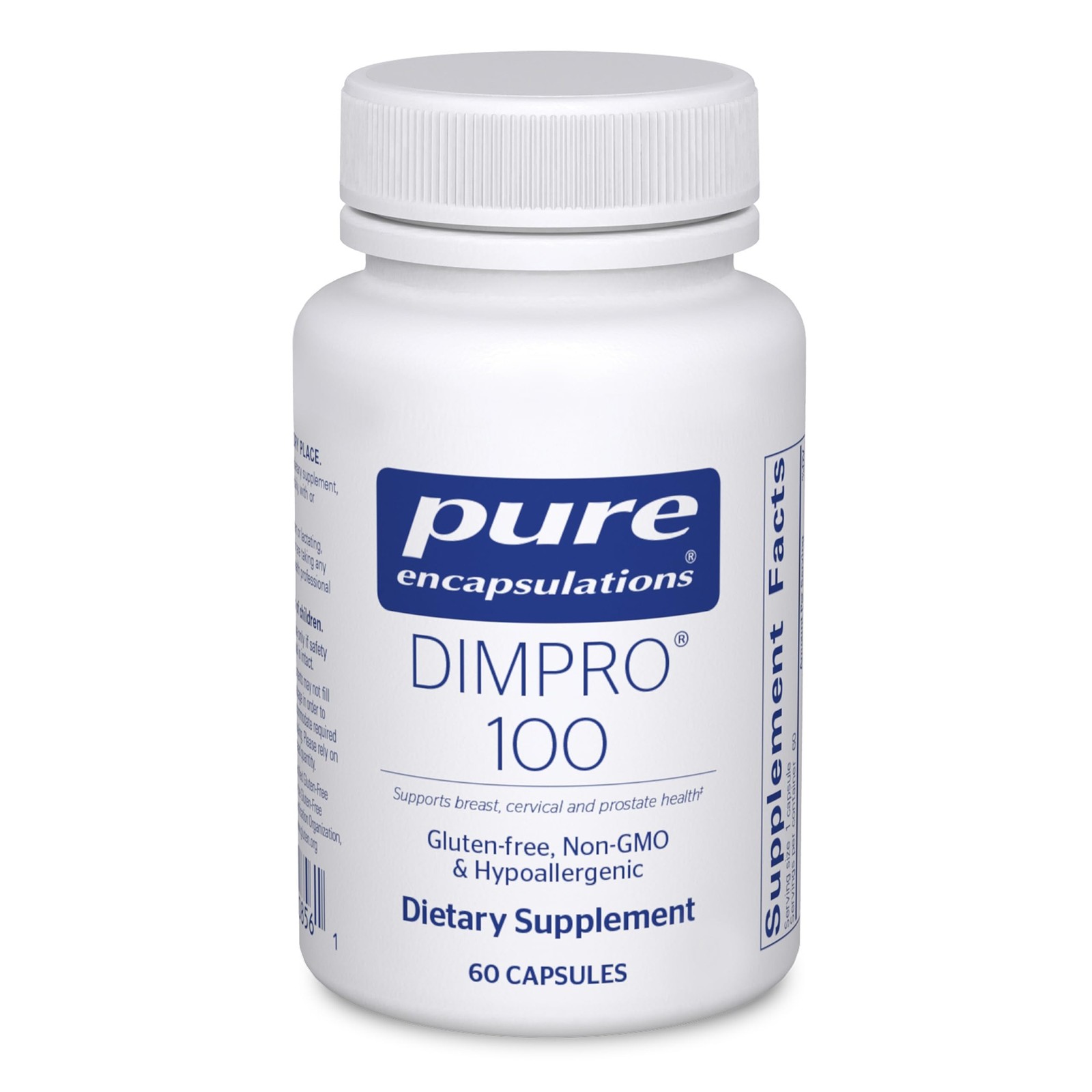 Diindolylmethane Supplement DIMPRO 100 Breast Cervical Prostate 60 Cap Pure