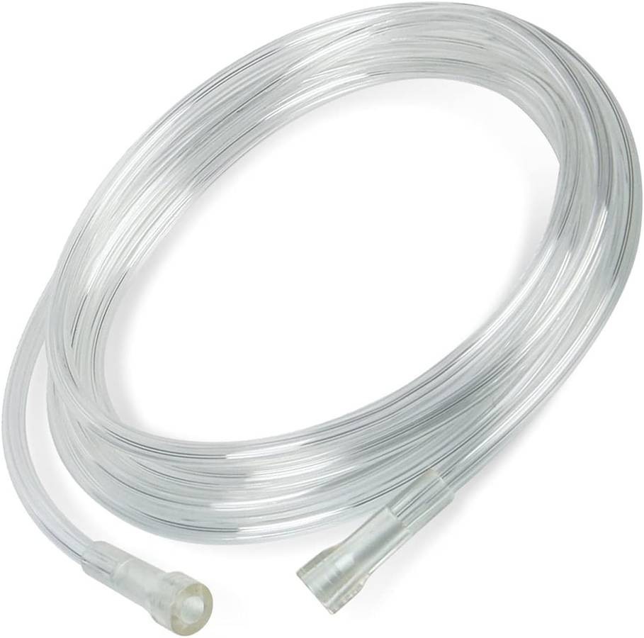 Oxygen Tubing W/2 Standard Connector 6mm, 25 Foot, New In Bag Ref 2025-25