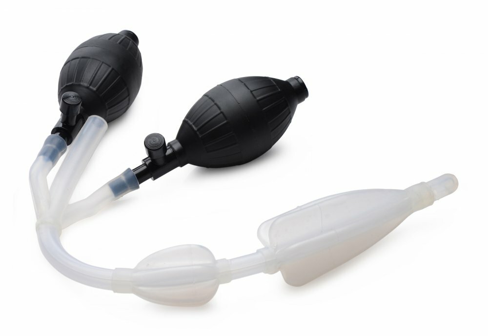 Cleanstream Silicone Inflatable Double Bulb Colon Cleanse Enema System