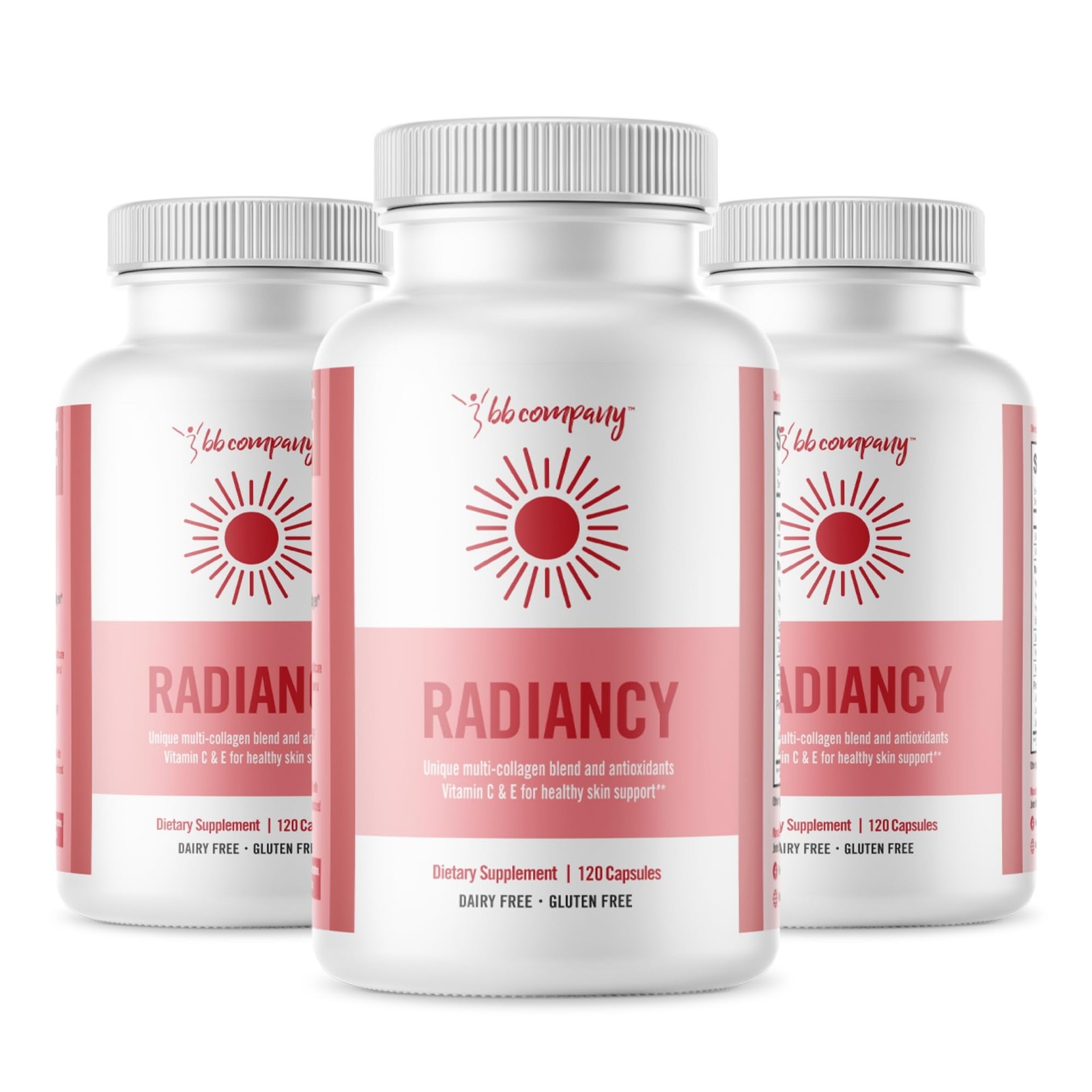Vaginal Probiotics 3 Pack for Odor pH Balance Anti Aging BB Company Radiancy
