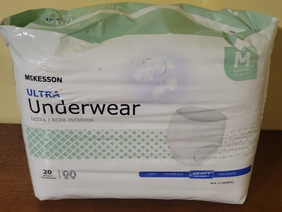 McKesson Ultra Underwear – Medium Size (Pack of 20)