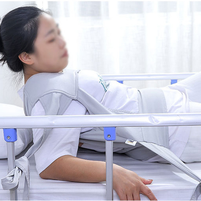 Medical Anti-falling Bed for Bedridden Elderly Shoulder Harness Safety Belt