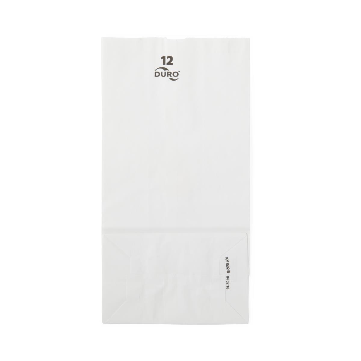White Paper Bag, #6, 6″ X 3.5″ X 11″, Pack of 500