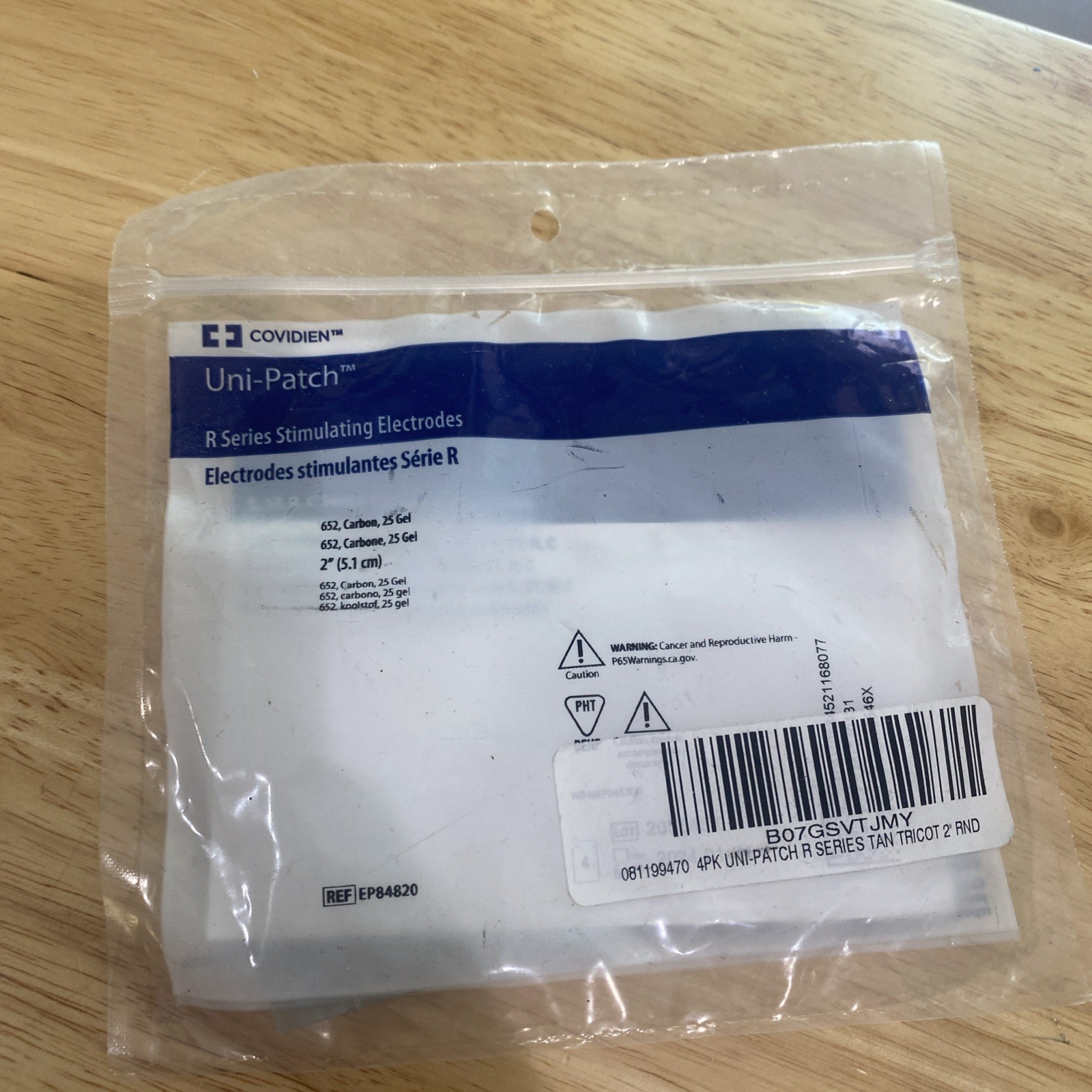 4 Pack of TensCare Electrode Pads Small Electrode Pads 2 x 2 inches Circular