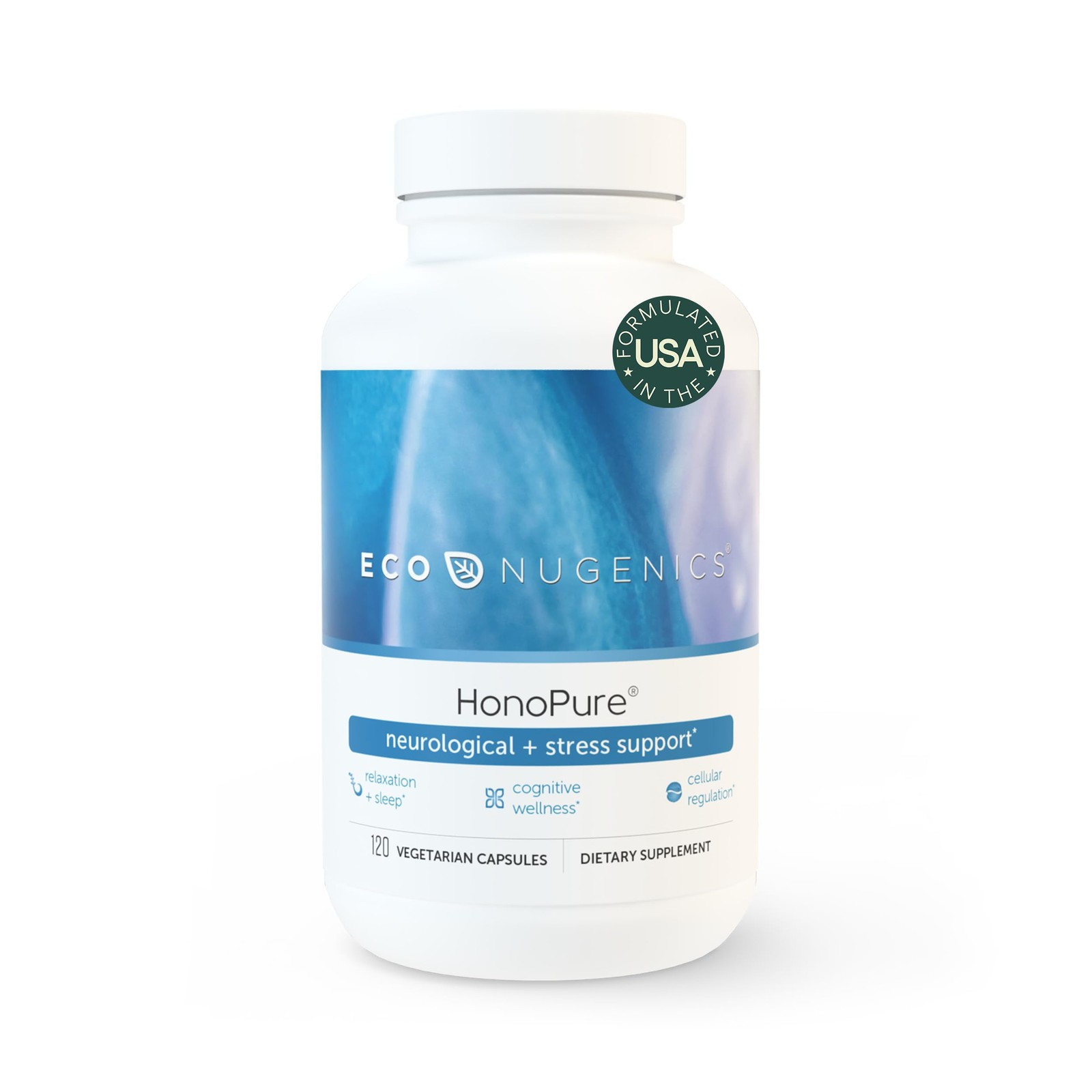 Dietary Supplement Capsules 120 Count HonoPure Honokiol EcoNugenics Formulated