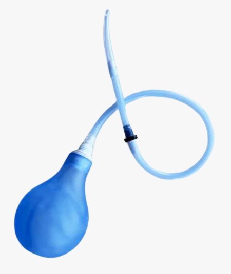 Enema / Douche Kit with Silicone Bulb & Durable Hose For Home Or Travel