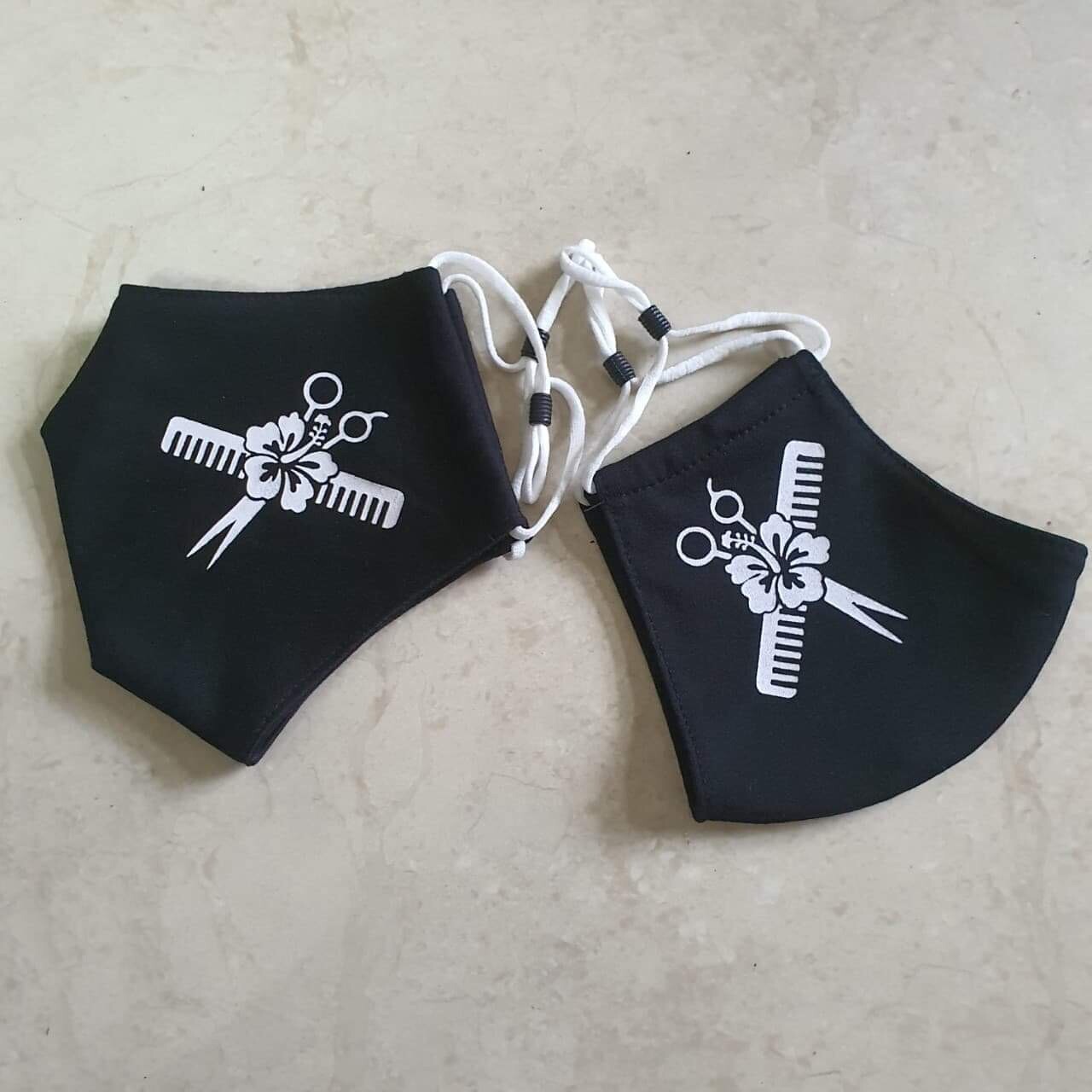 2 Pack Hair Stylist Face Masks