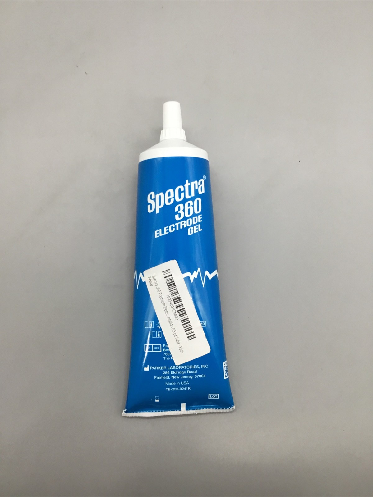 Spectra 360 Premium Electrode Gel – Salt Free (8.5 oz / 250g Tube) Sealed & NEW