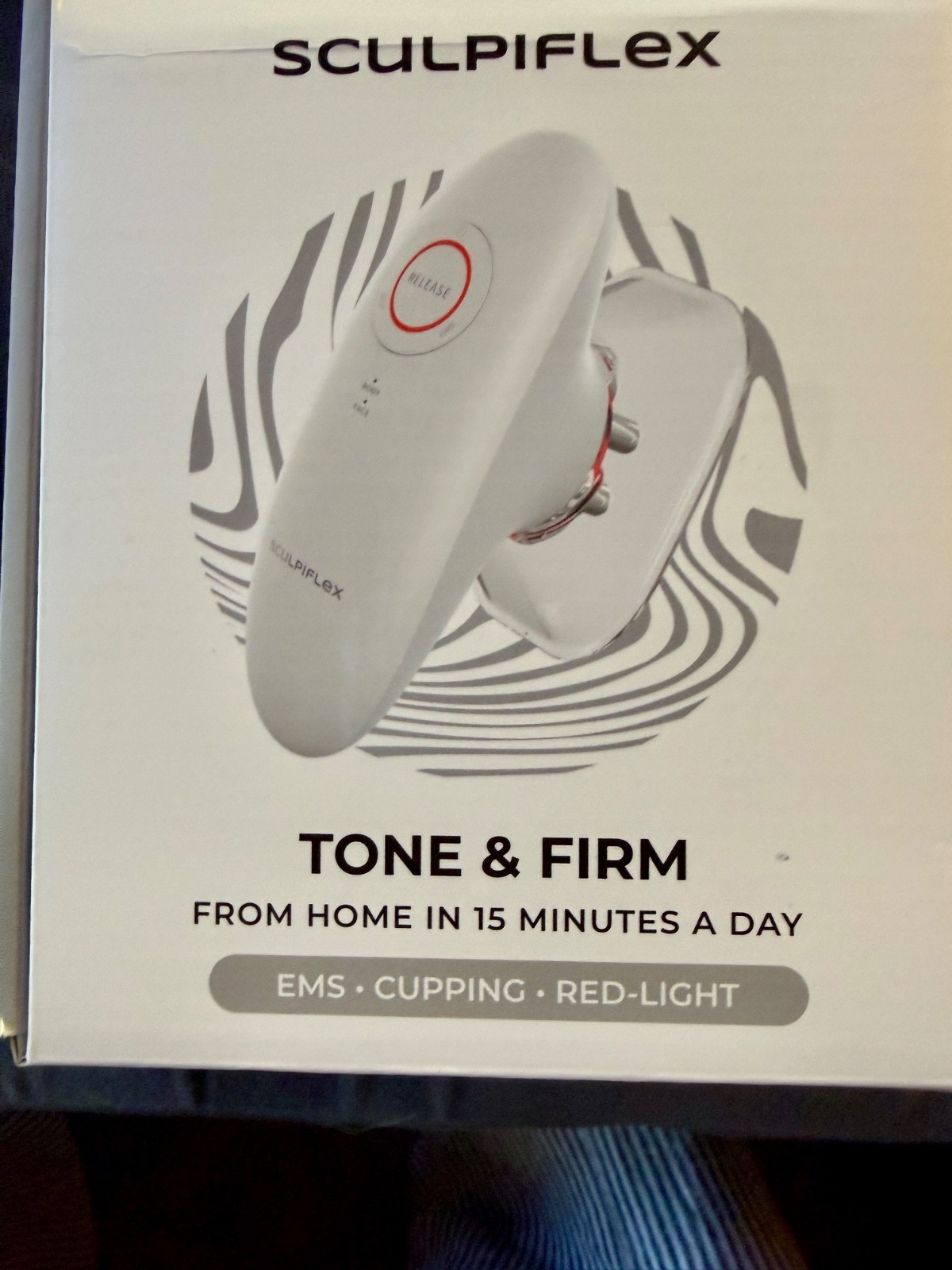 Sculpiflex EMS Cupping Red Light Body Toning Firming Device Used Once