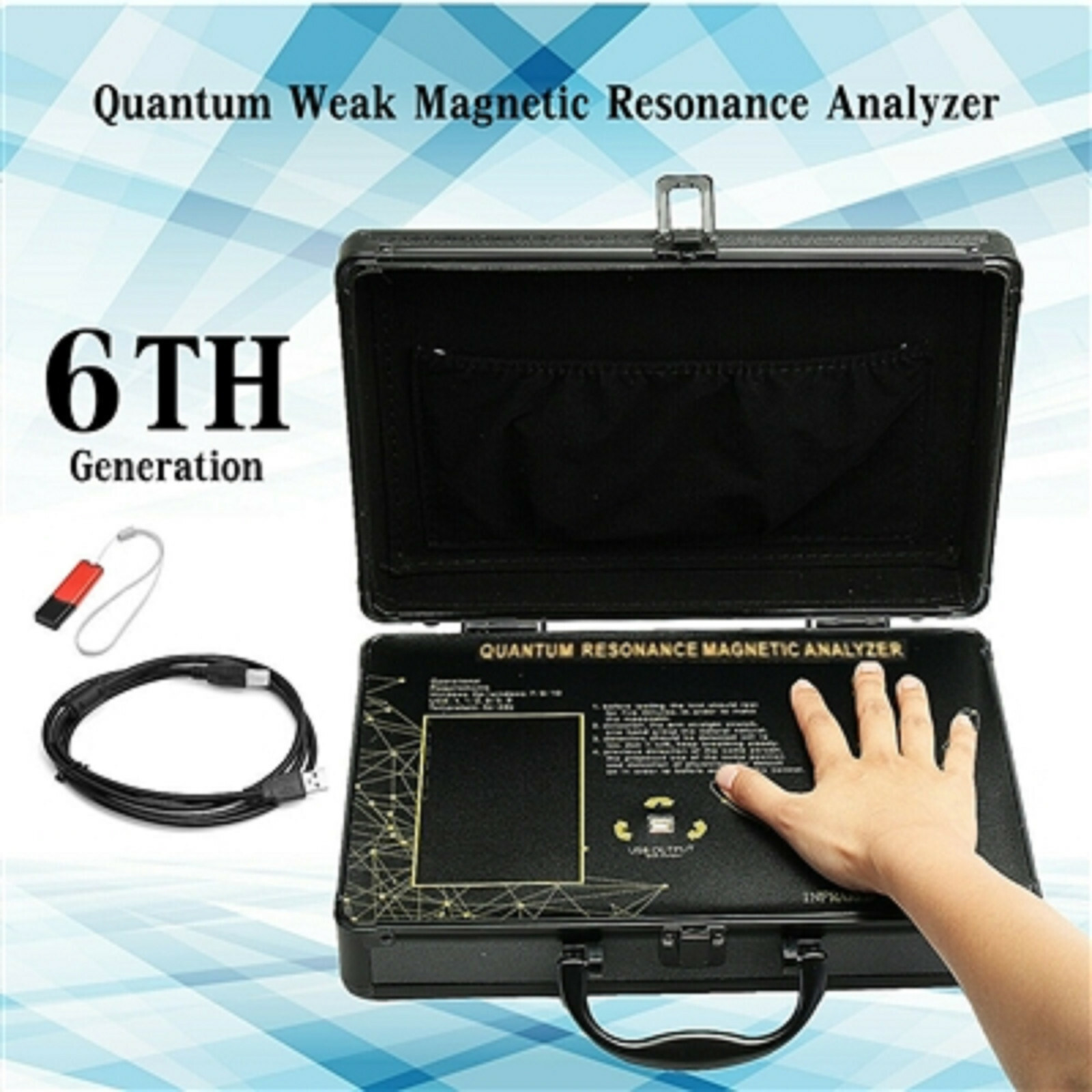 New Quantum Magnetic Resonance Body Analyzer 6TH Gen Quantum Magnetic