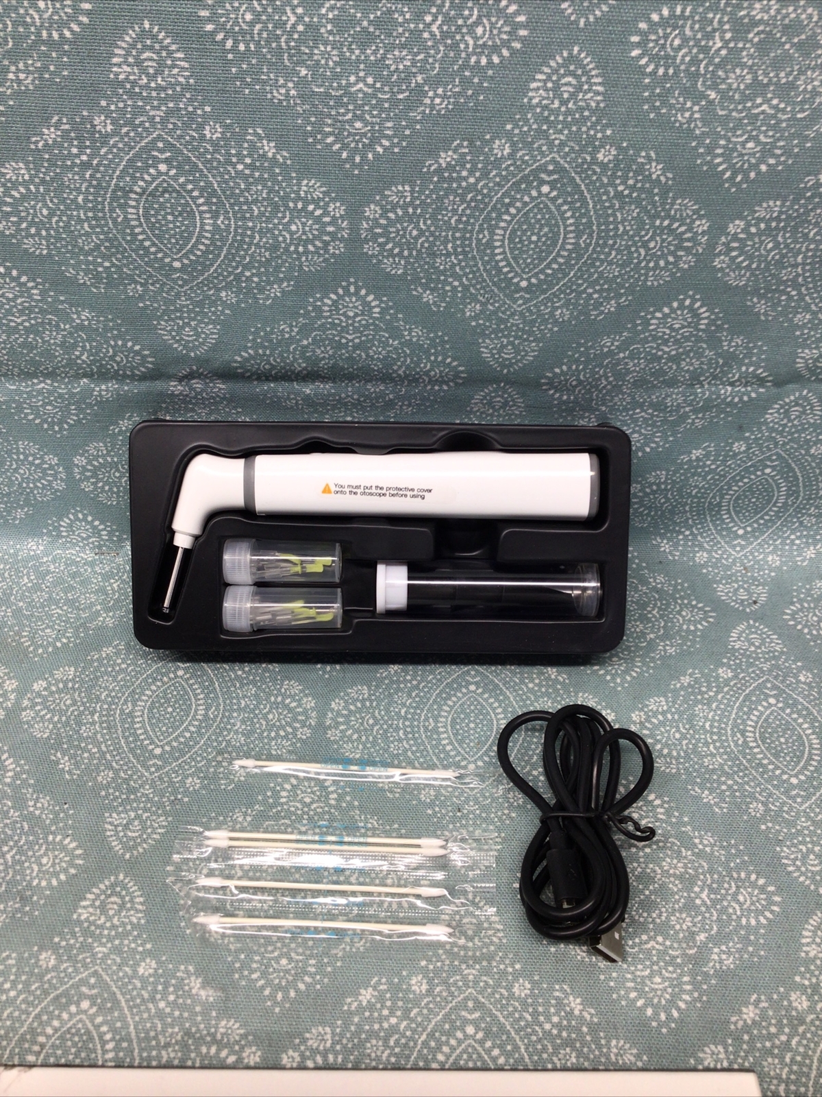 Wireless Otoscope Ear Wax Removal Camera, Ear Scope with 3.9mm Ultra-Thin Len…