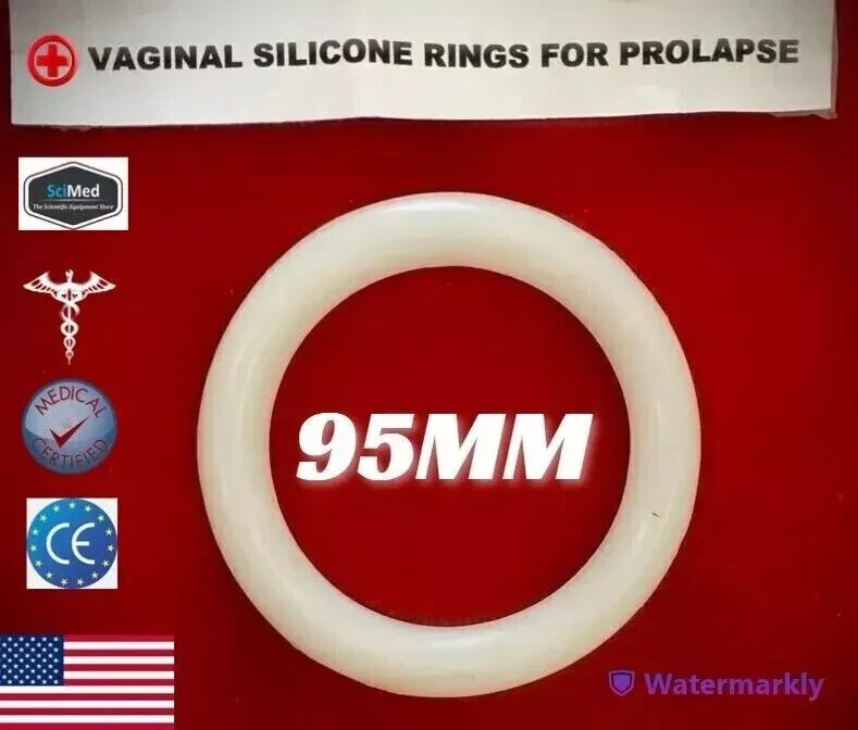 Size 8 Silicone Vaginal Ring Pessary Pelvic Organ Prolapse Support FDA Approved