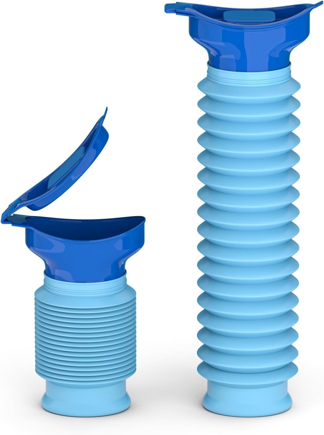 KkaFFe Pee Bottles for Men, Adjustable Emergency Urinal, Car One Size, Blue