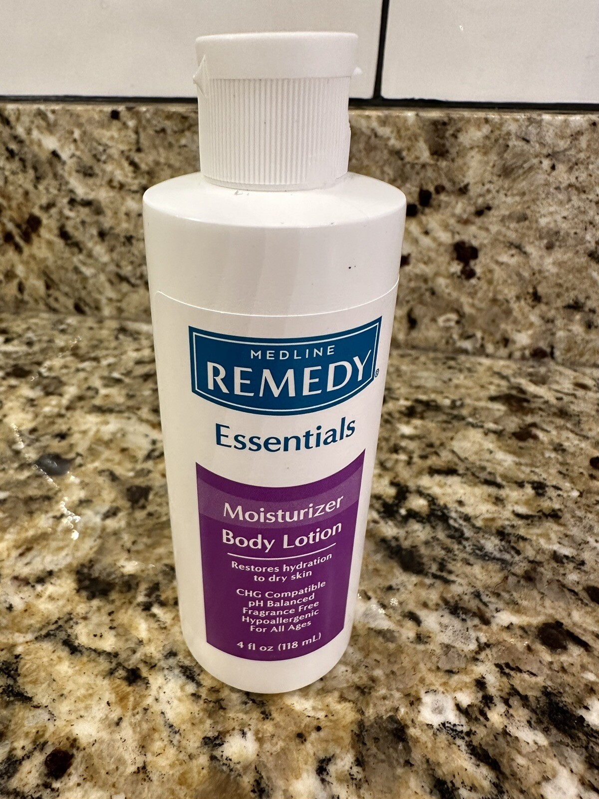 New MEDLINE Remedy Essentials Moisturizing Body Lotion White 8 OZ No Box