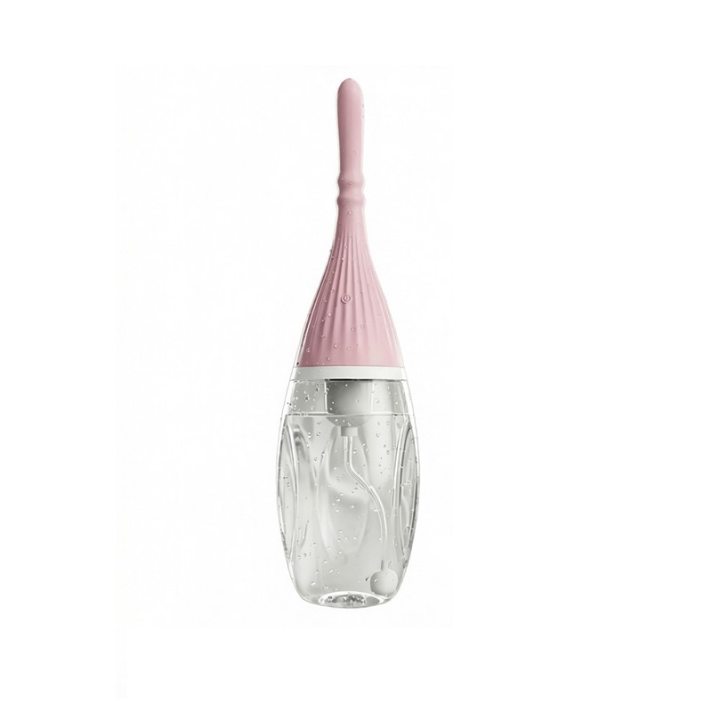 Automatic Enema Bulb Anal Vaginal Cleaner Tool Silicone Douche Cleaner Enema Kit