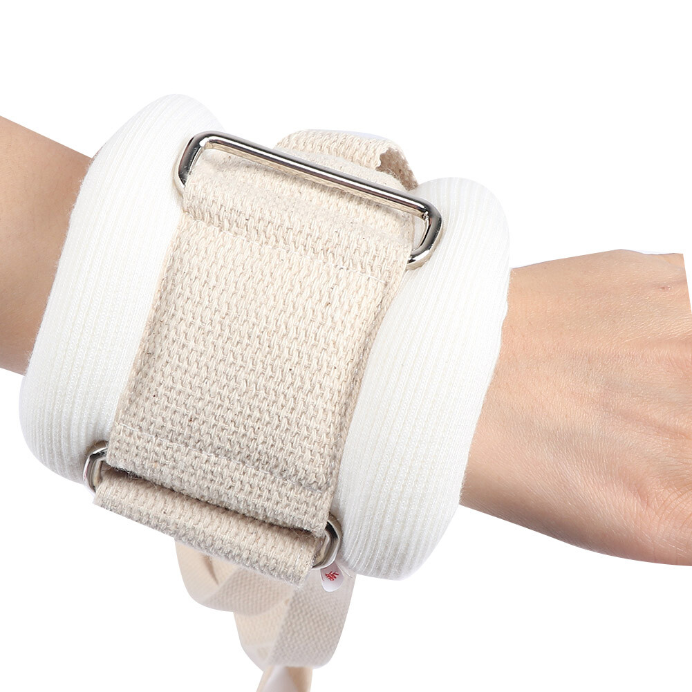 1PC Elderly Limbs Fixed Belt Sponge Pad Wrist Strap for Bedridden Patient Safety
