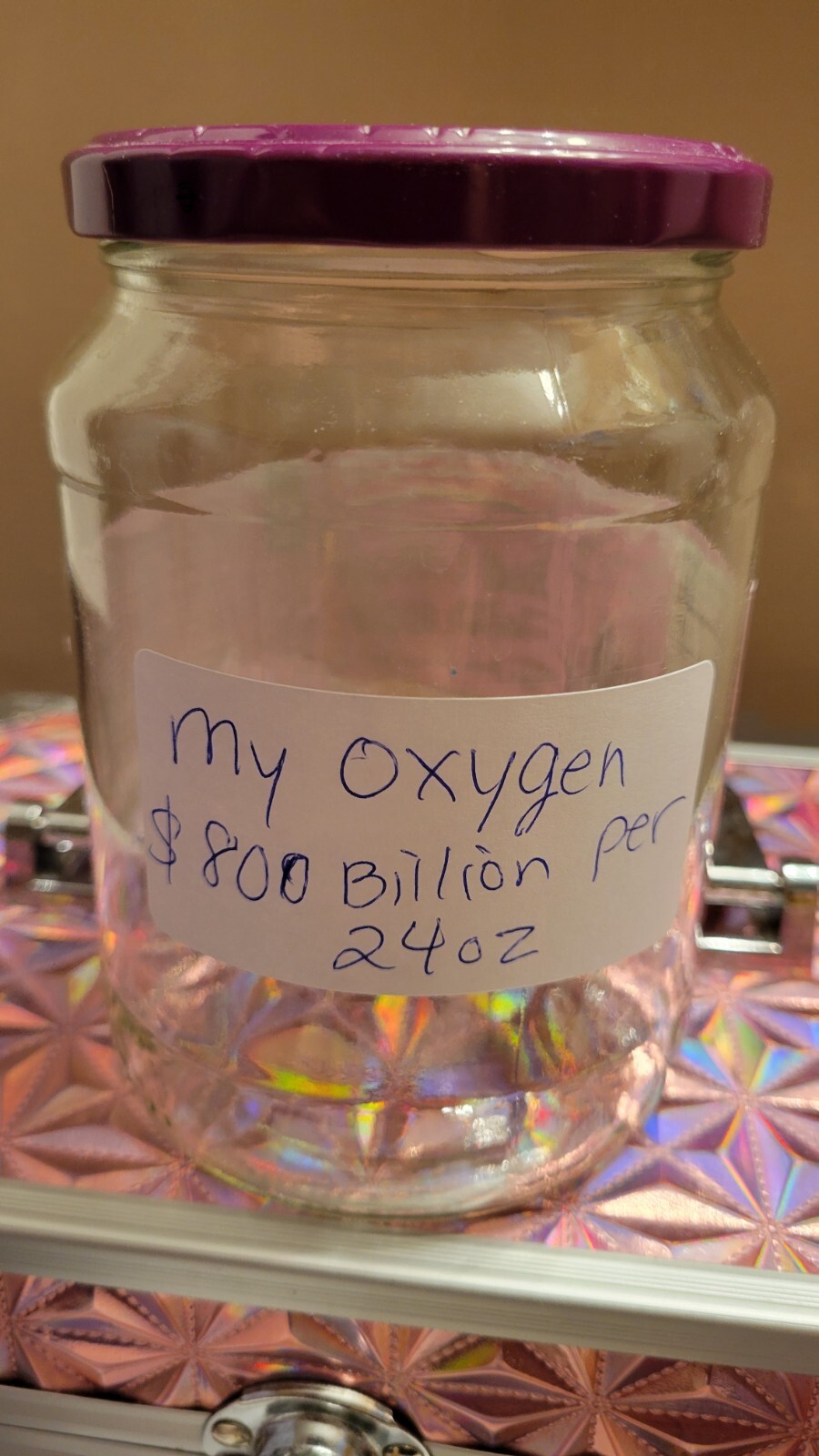 My Oxygen per 24oz