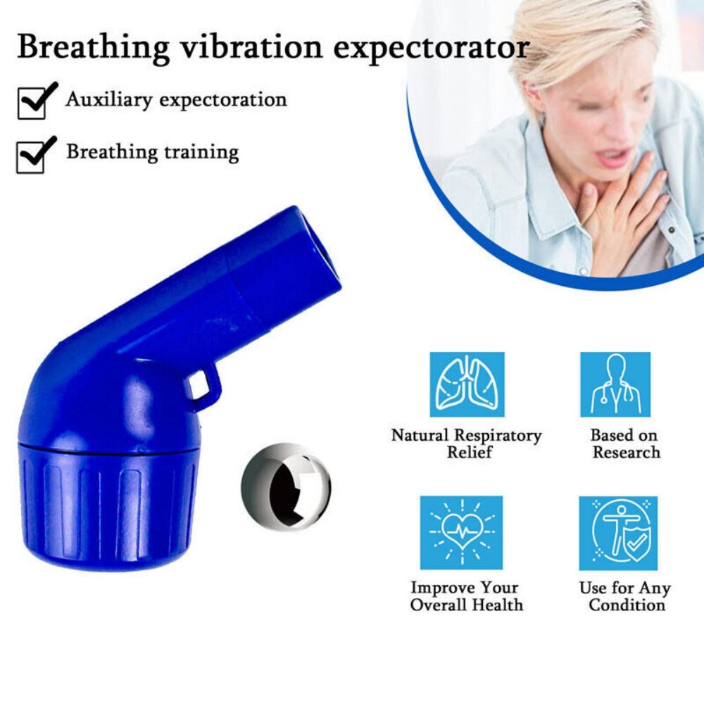 Mucus Clearance Lung Exerciser Device Breathing Removal Device Exerciser Aid
