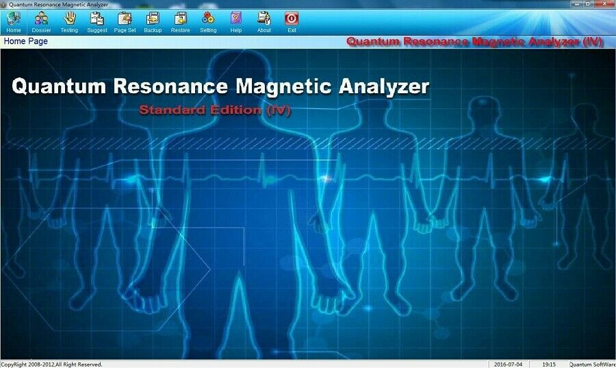 2025 Newest Version 4TH 52 Reports Quantum Magnetic Resonance Body Analyzer