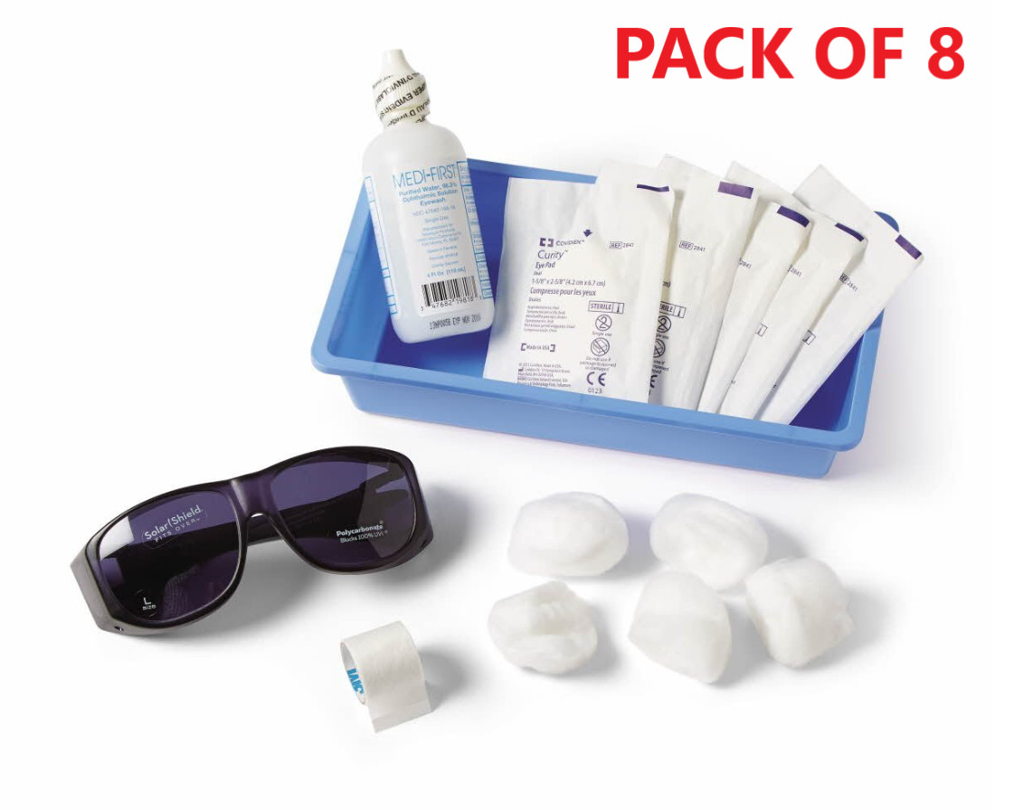 Medline DYND09000 Cataract Eye Care Kits (Pack of 8 Kits)