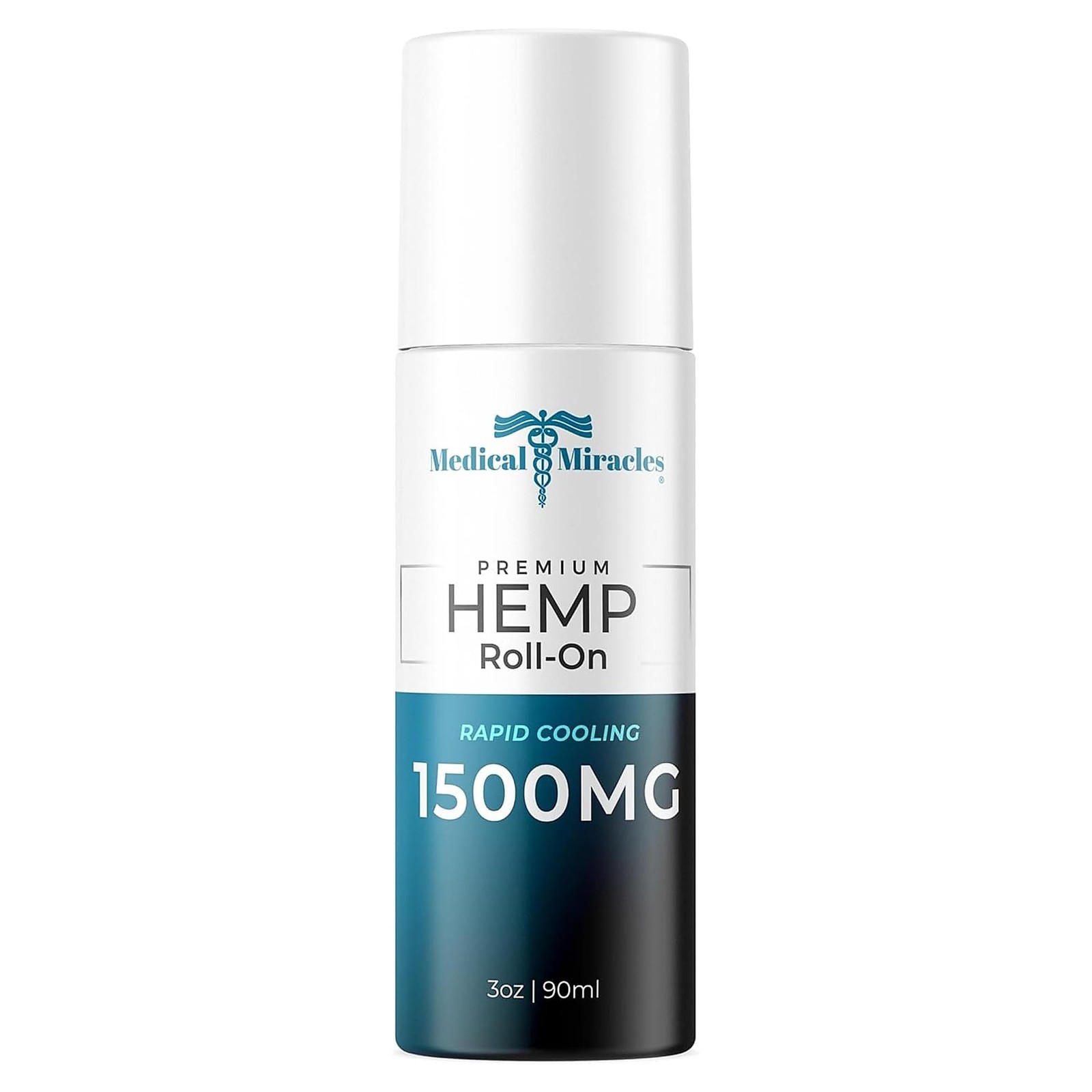 Hemp Oil Roll On 1500mg Muscles Joints Back Neck Medical Miracles Ideal Hips