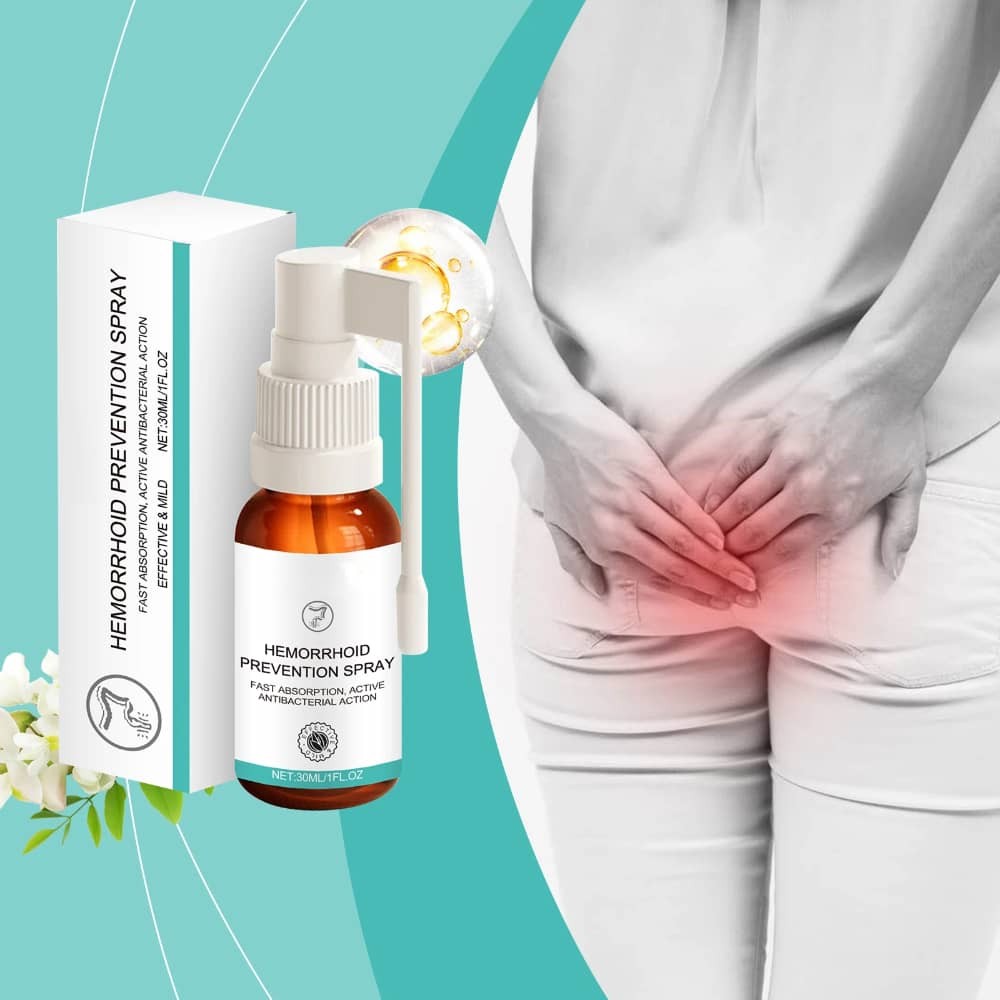 Hemorrhoid Spray Relieves Swelling Pain and Itching Removal Ball and Anal Relief